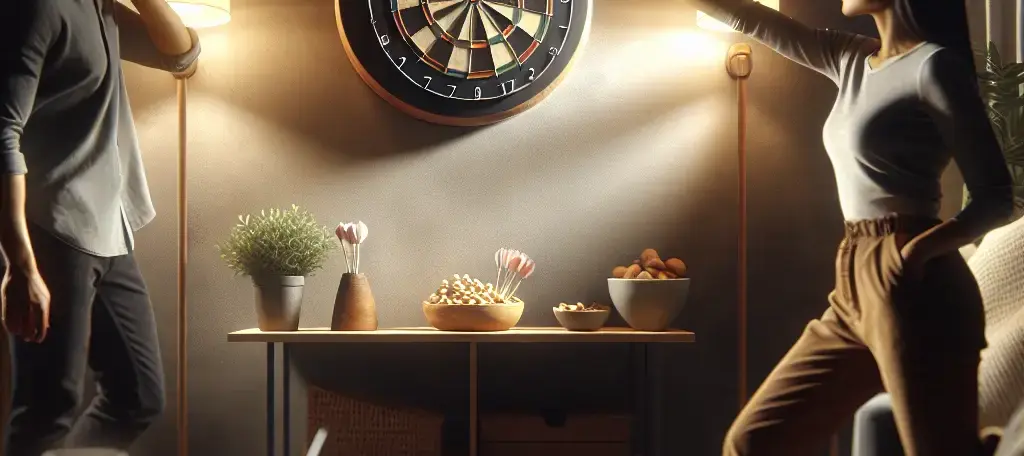 Hvor lang tid tager det typisk at spille en runde dart?